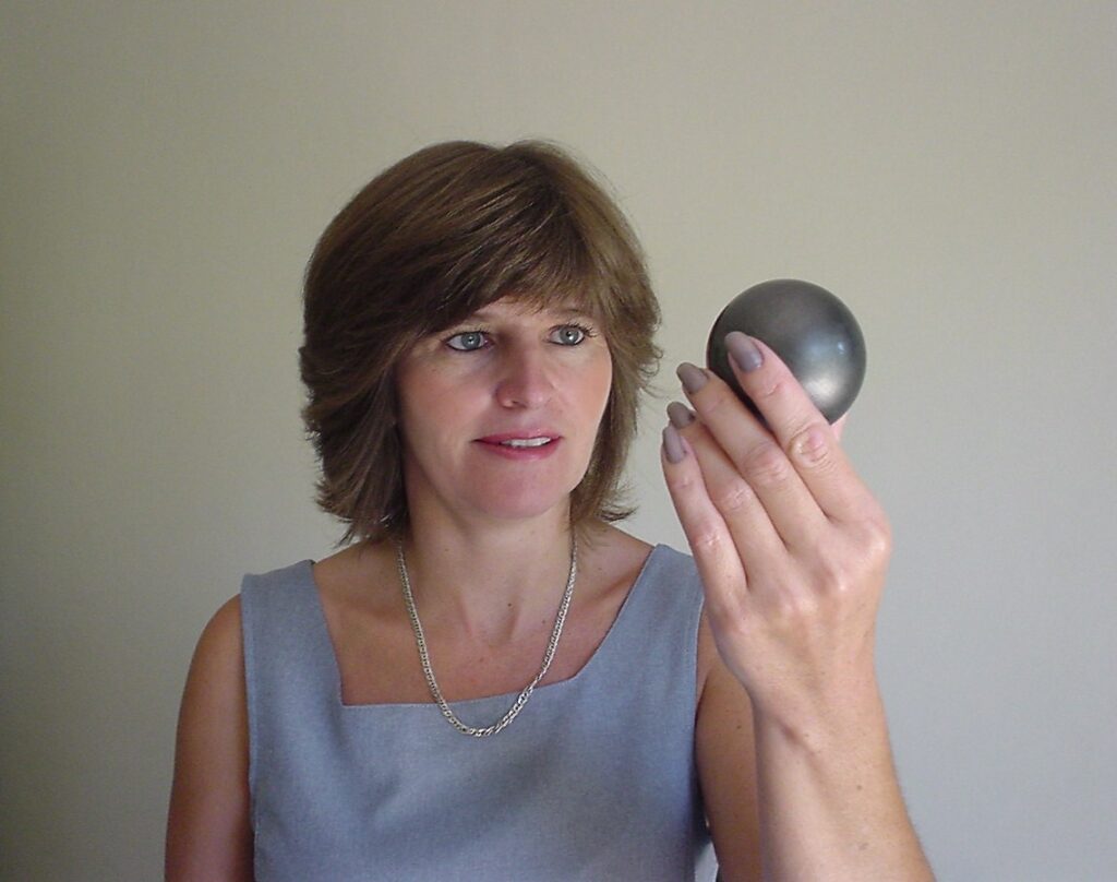 fuel ball justine looking at ball.jpg